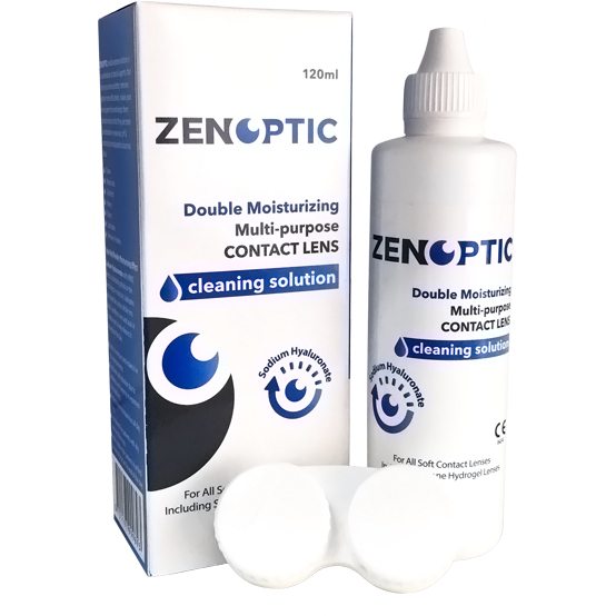 Comanda Solutie de curatare si intretinere lentile de contact ZENOPTIC Double Moisturizing 120 ml marca ZENOPTIC online