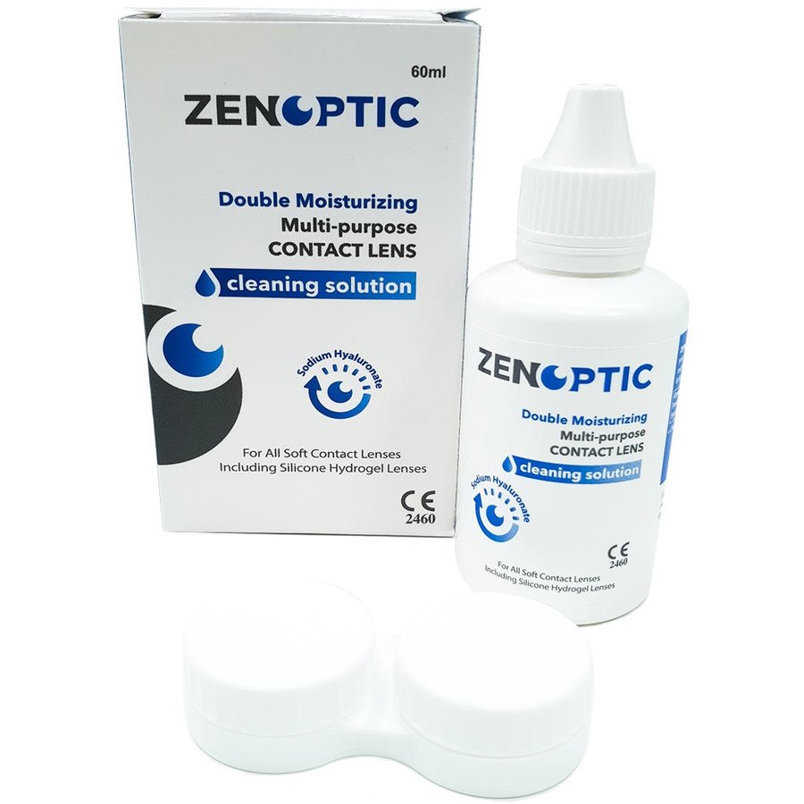 Comanda Solutie de curatare si intretinere lentile de contact ZENOPTIC Double Moisturizing 60 ml marca ZENOPTIC online