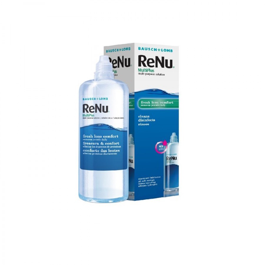 Comanda Solutie intretinere lentile de contact Renu Multi-Purpose 360 ml + suport lentile cadou marca Bausch & Lomb online