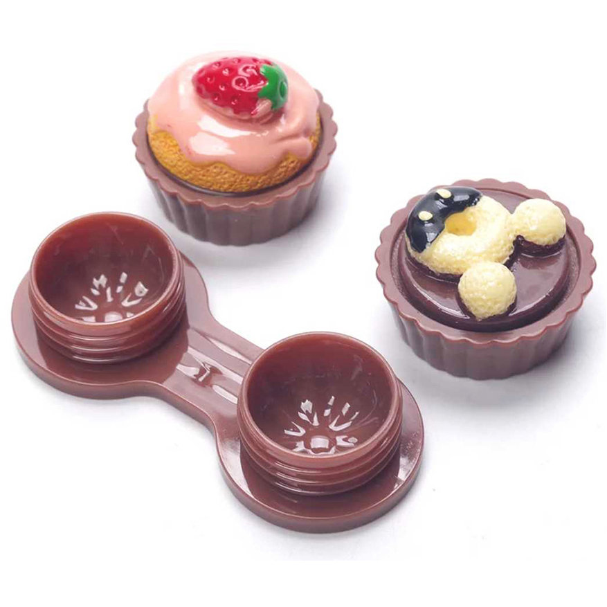 Comanda Suport pentru lentilele de contact Cup Cake Chocolate marca Auva Vision online