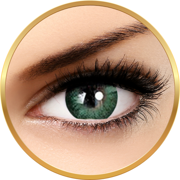 Lentile de contact Adore Dare Green – lentile de contact colorate verzi trimestriale – 90 purtari (2 lentile/cutie) marca Adore cu comanda online