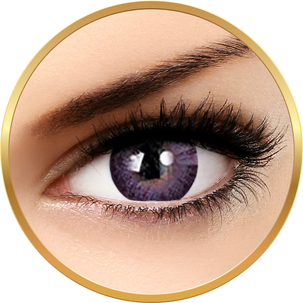 Lentile de contact Adore Dare Violet – lentile de contact colorate violet trimestriale – 90 purtari (2 lentile/cutie) marca Adore cu comanda online