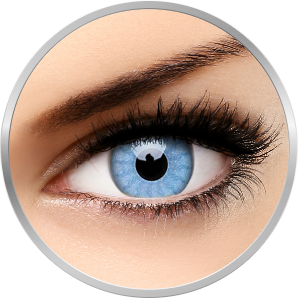 Lentile de contact Crazy Solar Blue – lentile de contact colorate albastre – 90 purtari (2 lentile/cutie) marca ColourVUE cu comanda online