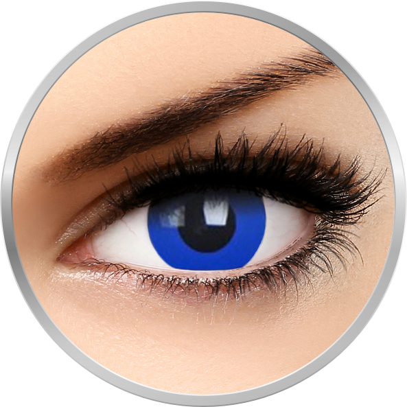 Lentile de contact Fancy Blue Saphire – lentile de contact colorate albastre anuale – 360 purtari (2 lentile/cutie) marca Phantasee cu comanda online