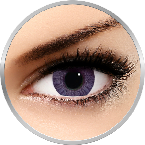 Lentile de contact Freshlook Colorblends Amethyst – lentile de contact colorate violet lunare – 30 purtari (2 lentile/cutie) marca Alcon / Ciba Vision cu comanda online