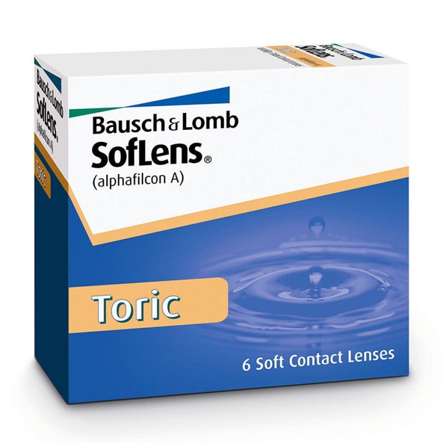 Lentile de contact cu dioptrii Bausch & Lomb Soflens Toric lunare 6 lentile / cutie cu comanda online