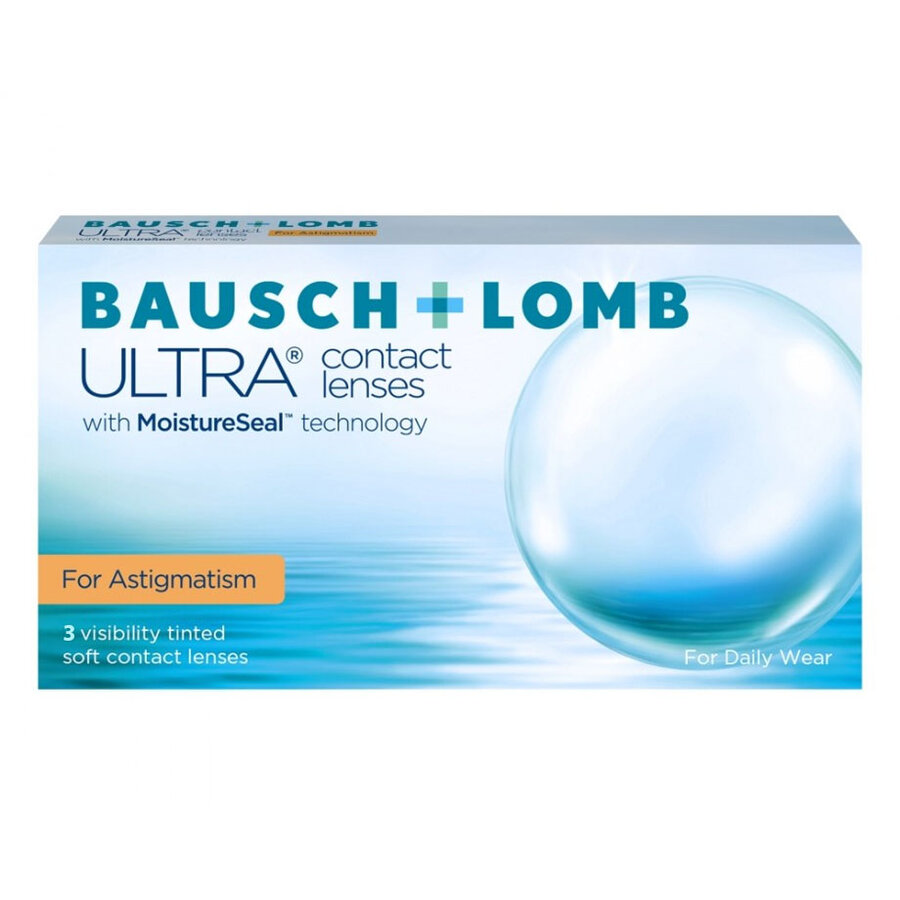 Lentile de contact cu dioptrii Bausch & Lomb ULTRA for Astigmatism lunare – 3 lentile / cutie cu comanda online