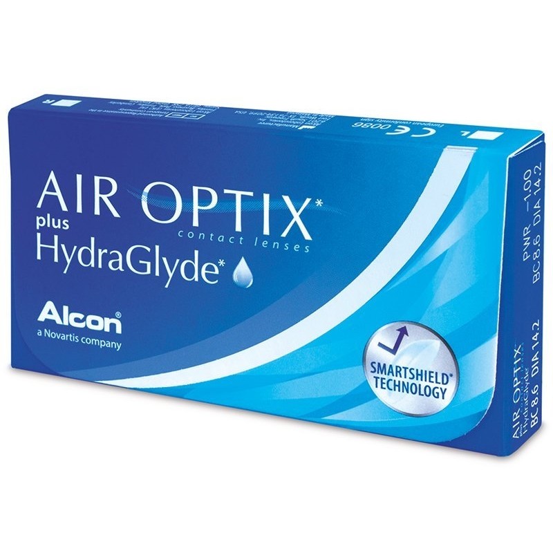 Lentile de contact cu dioptrii Lentile contact Air Optix plus HydraGlyde 3 lentile / cutie cu comanda online
