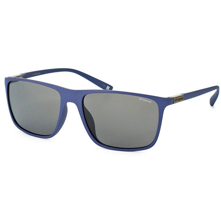 Ochelari de soare barbati POLAROID PLD 2003/S PTZ BLUE Rectangulari Gri originali cu lentila Polarizata cu comanda online