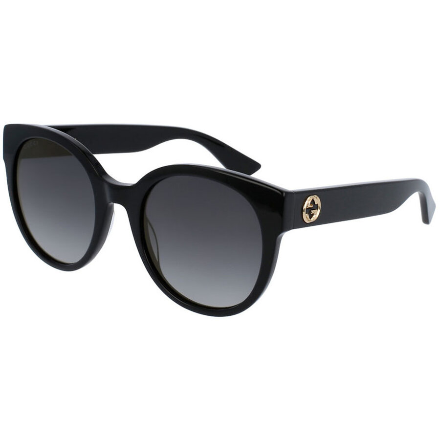 Ochelari de soare dama Gucci GG0035S 001 Rotunzi Gri Gradient originali cu comanda online