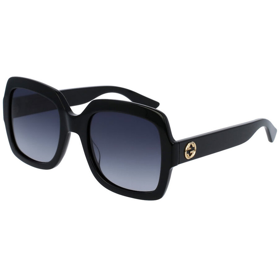 Ochelari de soare dama Gucci GG0036S 001 Patrati Gri Gradient originali cu comanda online