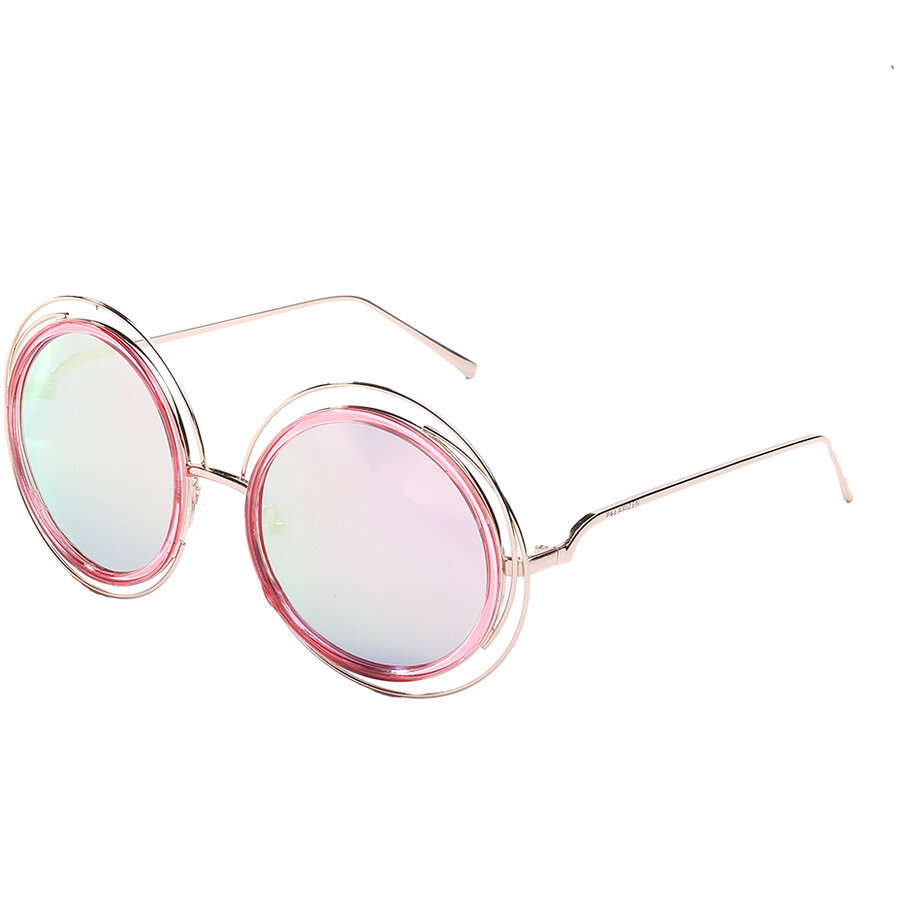 Ochelari de soare dama Polarizen 99088 Pink Rotunzi Roz originali cu lentila Polarizata cu comanda online