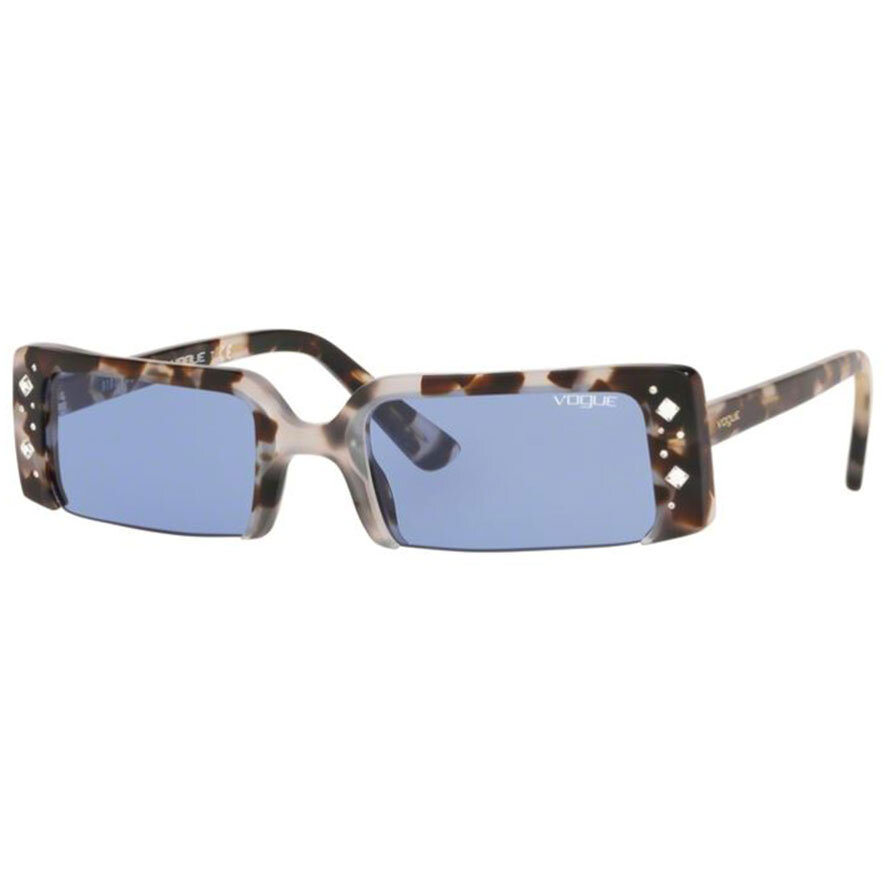 Ochelari de soare dama Vogue VO5280SB 272276 Rectangulari Albastri originali cu lentila Polarizata cu comanda online