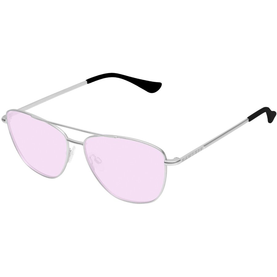 Ochelari de soare unisex Hawkers A09 Silver Pink Lax Pilot Roz originali cu rama de Otel cu comanda online