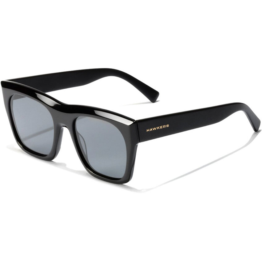 Ochelari de soare unisex Hawkers LifeStyle Black Narciso 120025 Supradimensionati Negri UV400 originali cu comanda online