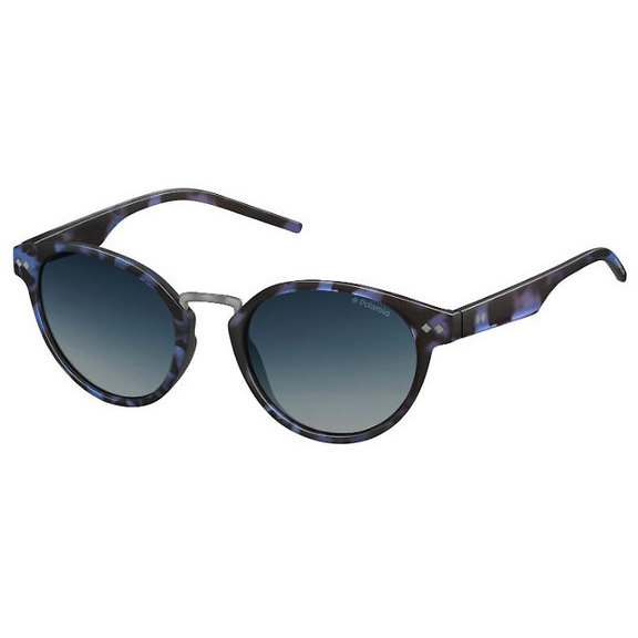 Ochelari de soare unisex POLAROID PLD 1022/S TOL Rotunzi Albastri originali cu lentila Polarizata cu comanda online