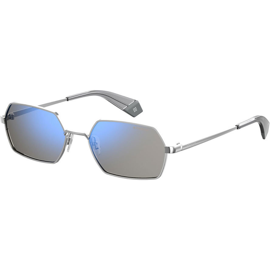 Ochelari de soare unisex POLAROID PLD 6068/S 427/5X Ovali Argintii originali cu lentila Polarizata cu comanda online