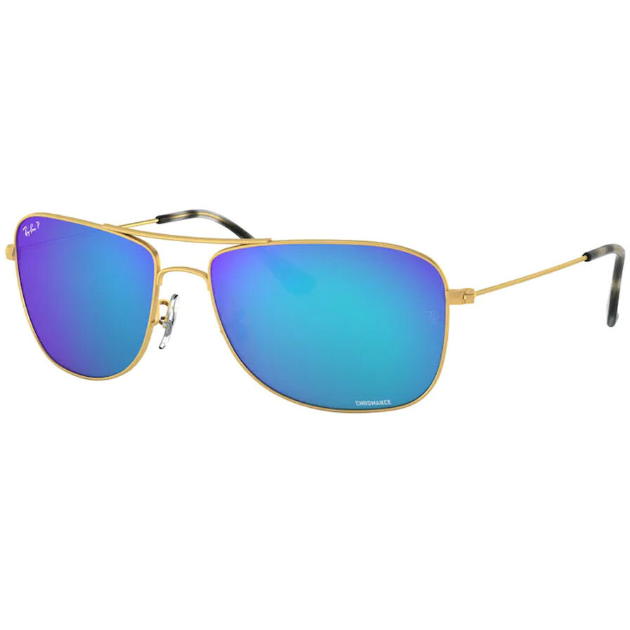 Ochelari de soare unisex Ray-Ban RB3543 112/A1 Patrati Albastri originali cu lentila Polarizata cu comanda online