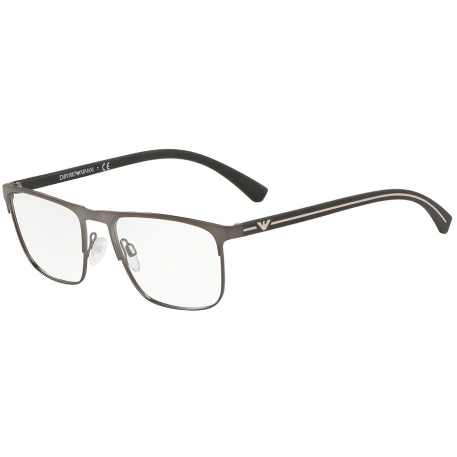 Rame ochelari de vedere Emporio Armani barbati EA1079 3003 Rectangulare Gri originale din Metal cu comanda online