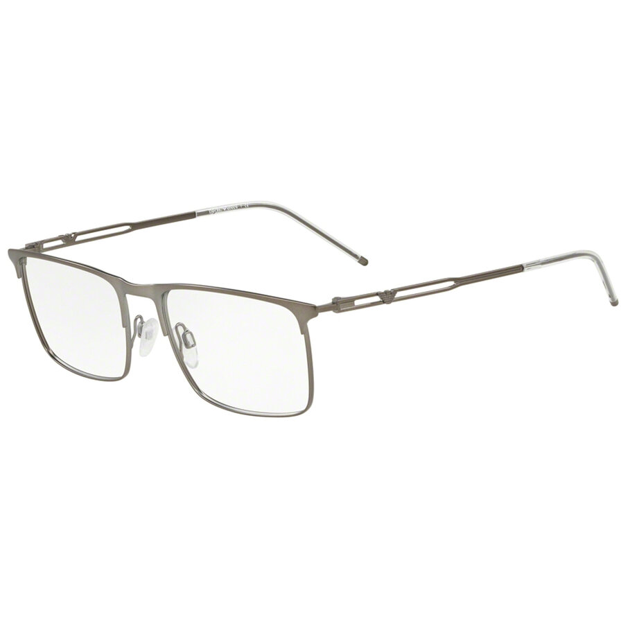Rame ochelari de vedere Emporio Armani barbati EA1083 3003 Rectangulare Argintii originale din Metal cu comanda online