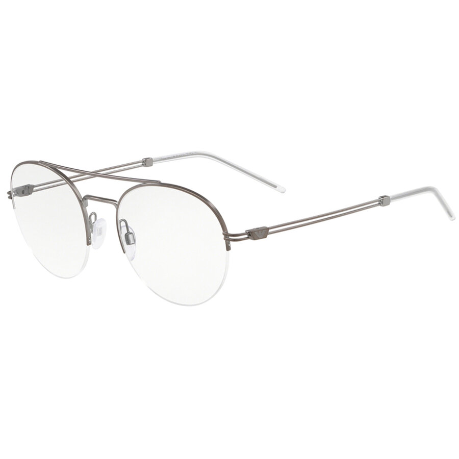 Rame ochelari de vedere Emporio Armani barbati EA1088 3003 Rotunde Argintii originale din Metal cu comanda online