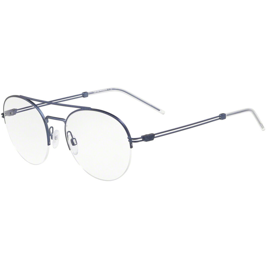 Rame ochelari de vedere Emporio Armani barbati EA1088 3253 Rotunde Albastre originale din Metal cu comanda online