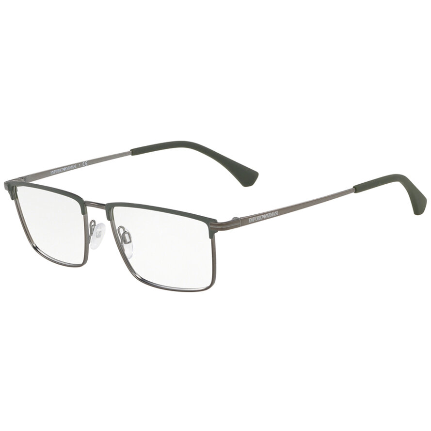 Rame ochelari de vedere Emporio Armani barbati EA1090 3230 Rectangulare Verzi originale din Metal cu comanda online