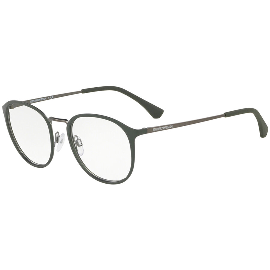 Rame ochelari de vedere Emporio Armani barbati EA1091 3230 Rotunde Verzi originale din Metal cu comanda online