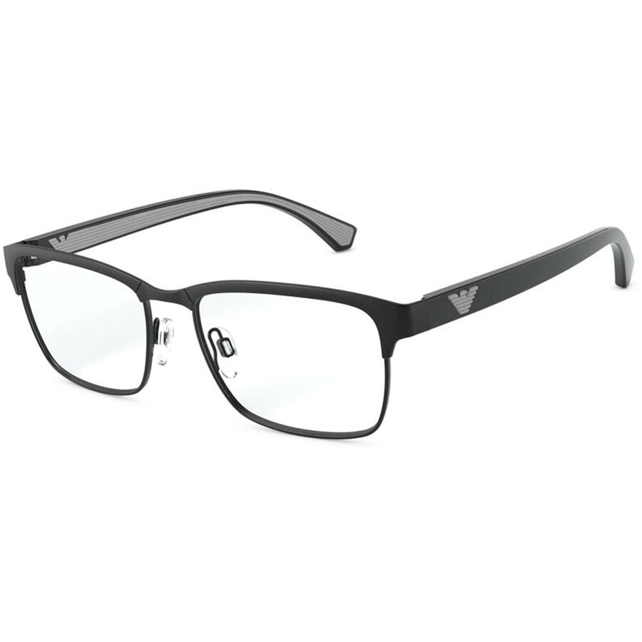 Rame ochelari de vedere Emporio Armani barbati EA1098 3014 Rectangulare Negre originale din Metal cu comanda online