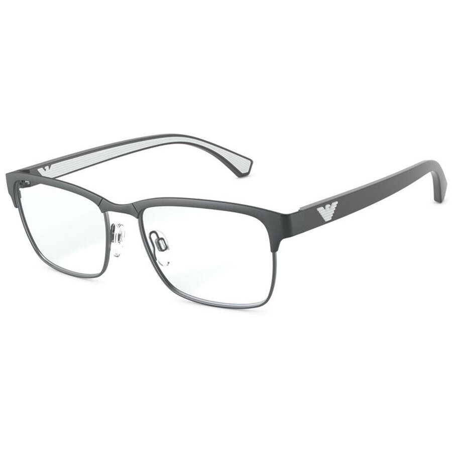 Rame ochelari de vedere Emporio Armani barbati EA1098 3294 Rectangulare Gri originale din Metal cu comanda online