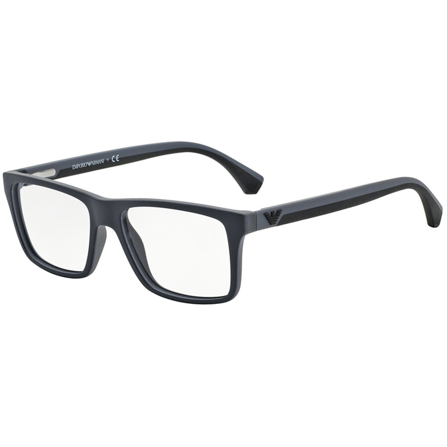 Rame ochelari de vedere Emporio Armani barbati EA3034 5229 Rectangulare Negre originale din Plastic cu comanda online