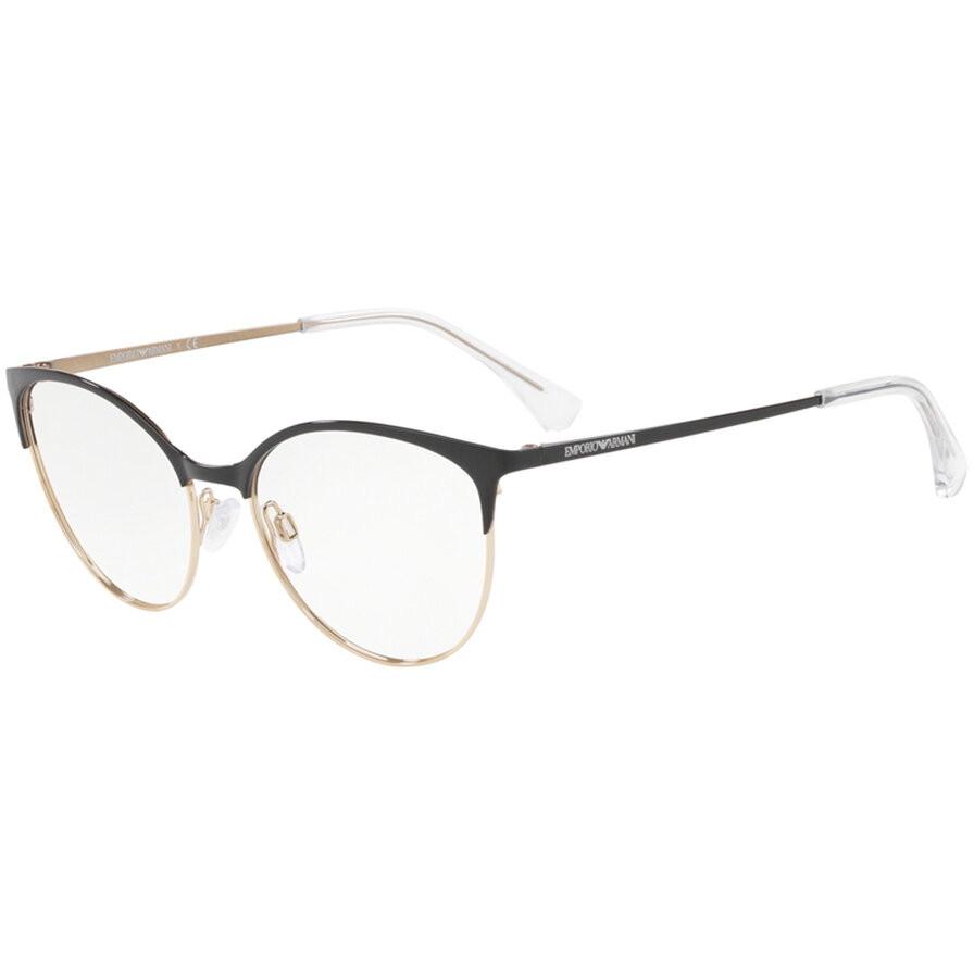 Rame ochelari de vedere Emporio Armani dama EA1087 3014 Cat-eye Negre originale din Metal cu comanda online