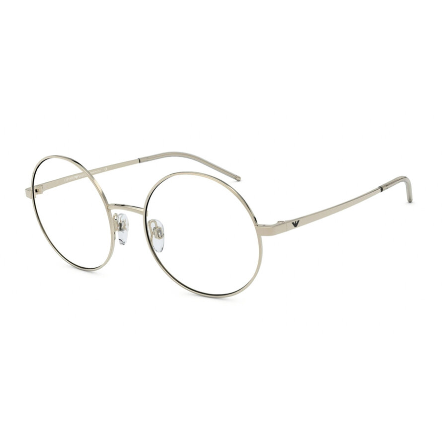 Rame ochelari de vedere Emporio Armani dama EA1092 3013 Rotunde Aurii originale din Metal cu comanda online