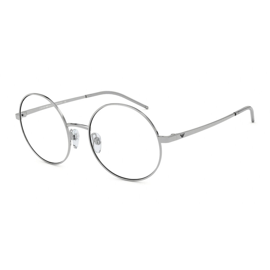 Rame ochelari de vedere Emporio Armani dama EA1092 3015 Rotunde Argintii originale din Metal cu comanda online
