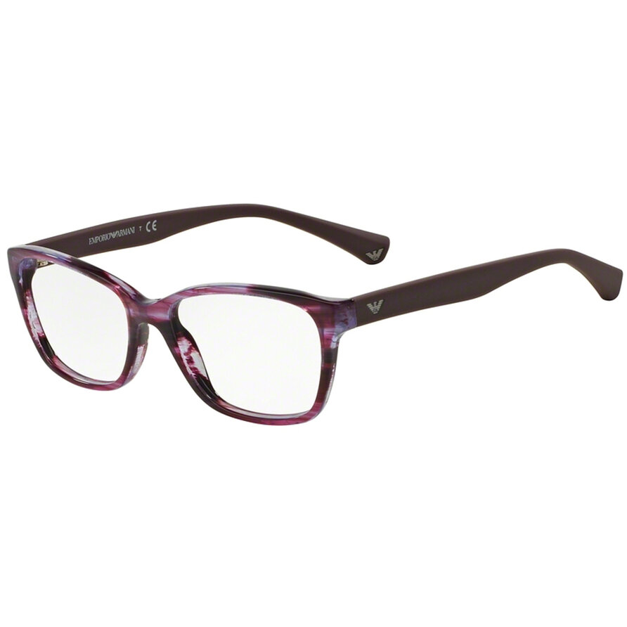 Rame ochelari de vedere Emporio Armani dama EA3060 5389 Cat-eye Violet originale din Plastic cu comanda online