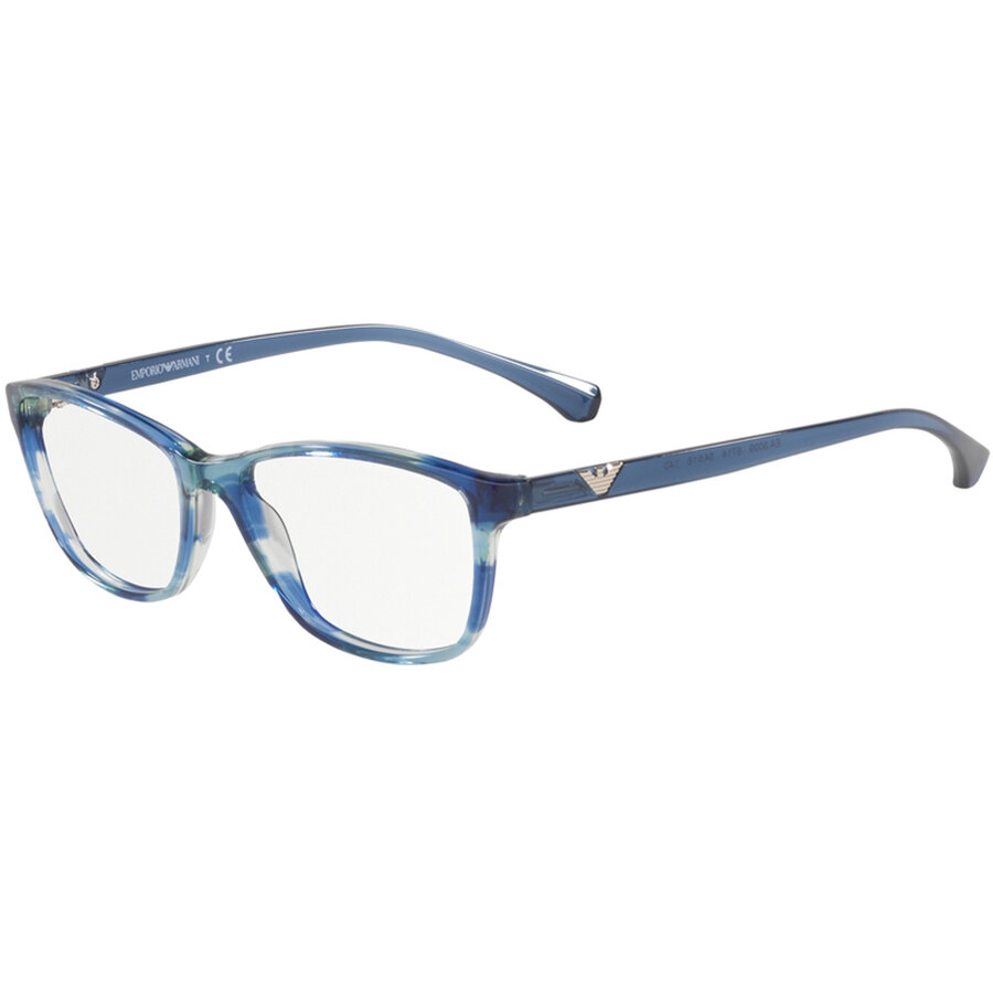 Rame ochelari de vedere Emporio Armani dama EA3099 5714 Cat-eye Albastre originale din Plastic cu comanda online