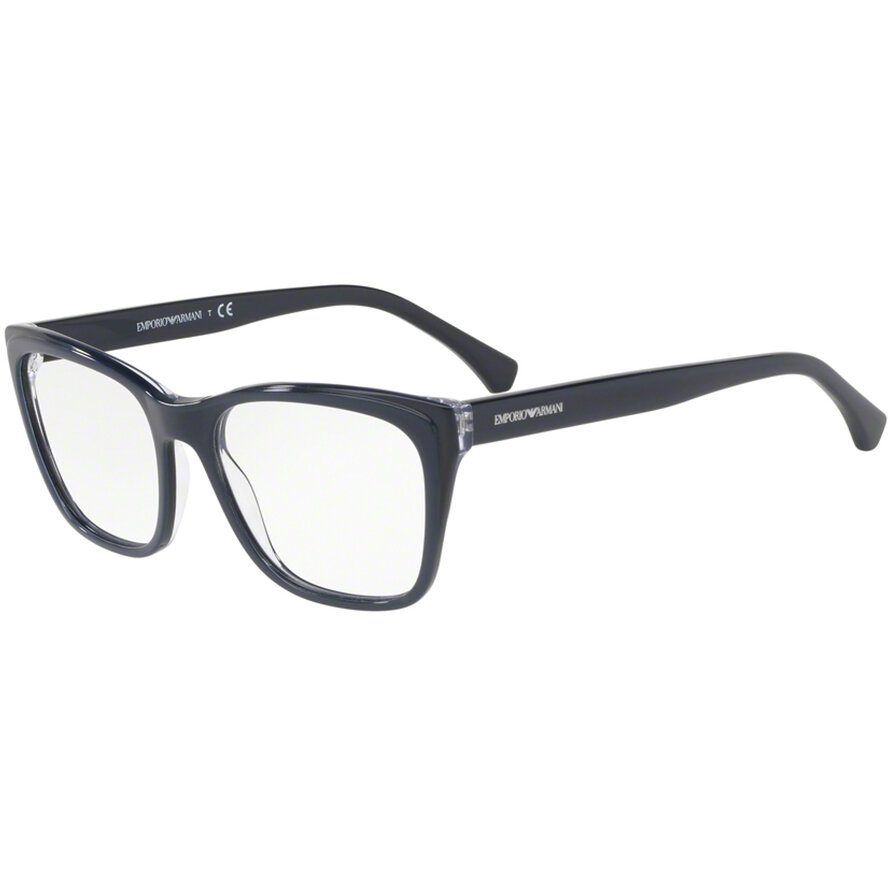 Rame ochelari de vedere Emporio Armani dama EA3146 5743 Cat-eye Albastre originale din Plastic cu comanda online
