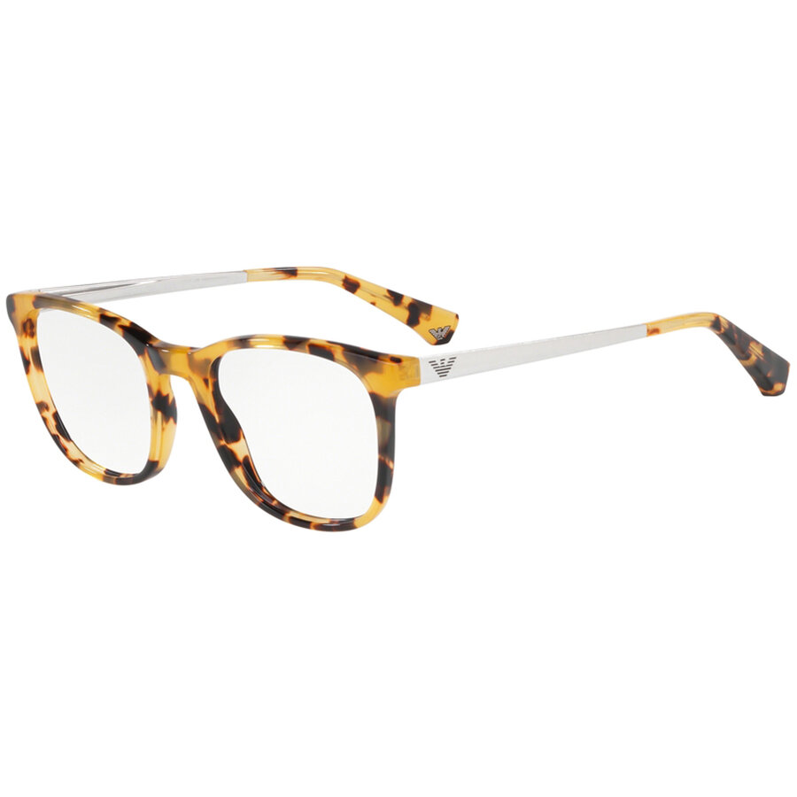Rame ochelari de vedere Emporio Armani dama EA3153 5767 Rectangulare Havana originale din Plastic cu comanda online