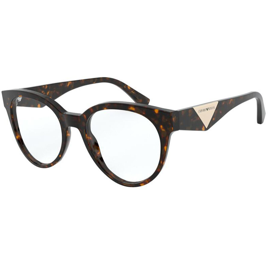 Rame ochelari de vedere Emporio Armani dama EA3160 5089 Cat-eye Havana originale din Plastic cu comanda online