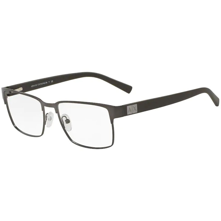 Rame ochelari de vedere barbati Armani Exchange AX1019 6089 Gri Rectangulare originale din Metal cu comanda online