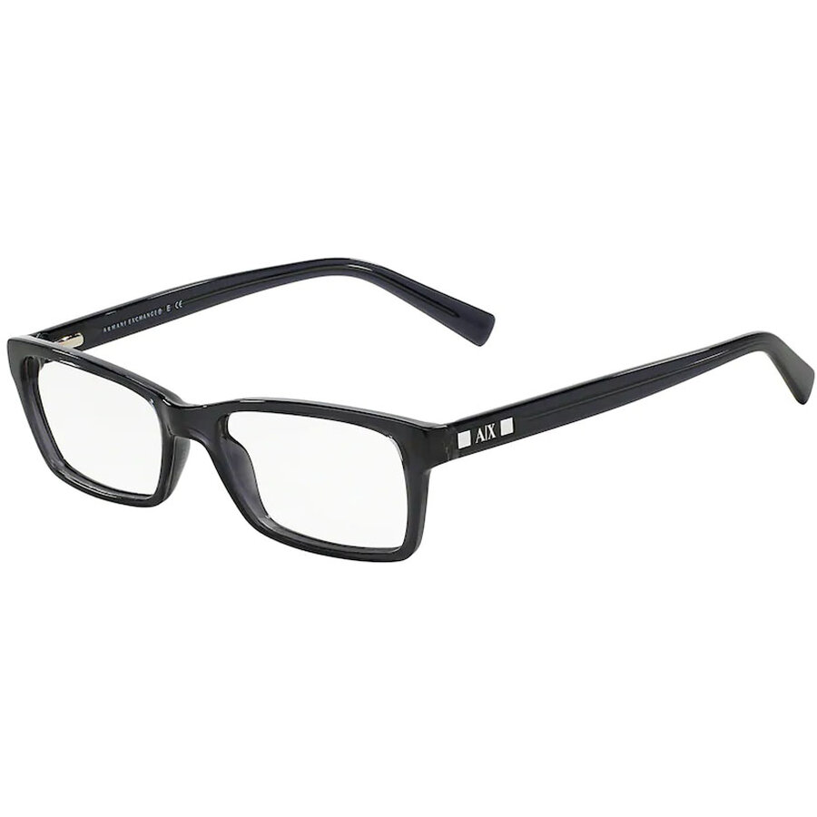 Rame ochelari de vedere barbati Armani Exchange AX3007 8005 Negre Rectangulare originale din Plastic cu comanda online