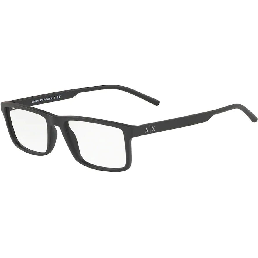 Rame ochelari de vedere barbati Armani Exchange AX3060 8029 Negre Rectangulare originale din Plastic cu comanda online