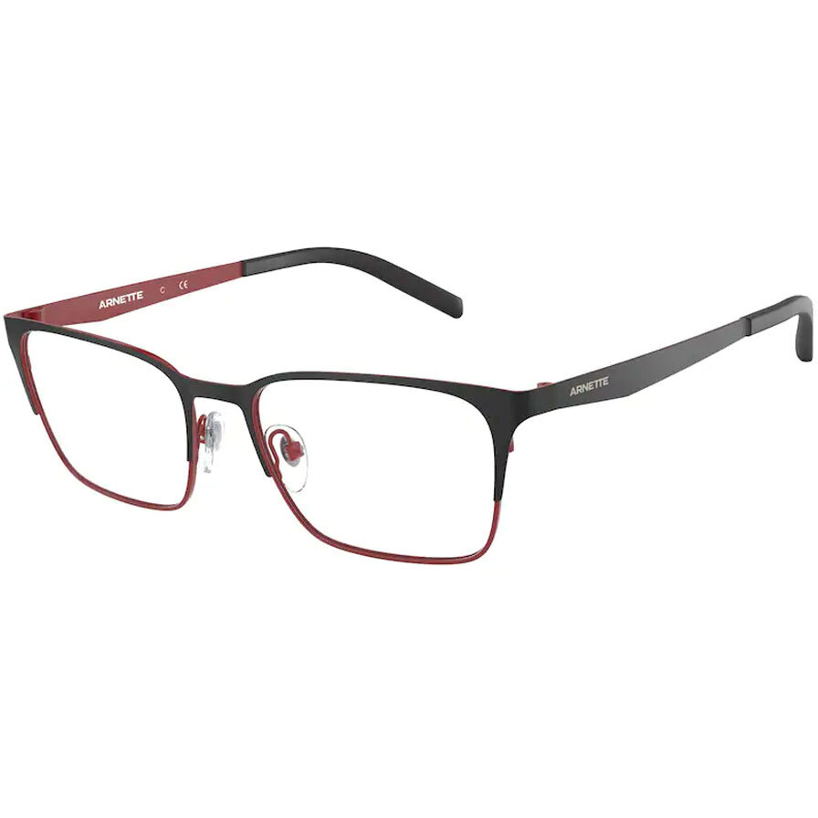 Rame ochelari de vedere barbati Arnette AN6124 719 Negre Rectangulare originale din Metal cu comanda online