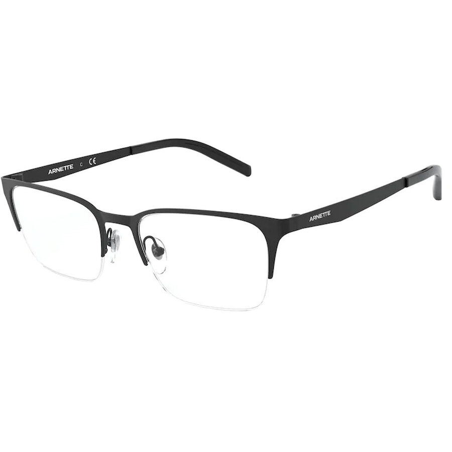 Rame ochelari de vedere barbati Arnette AN6126 501 Negre Rectangulare originale din Metal cu comanda online