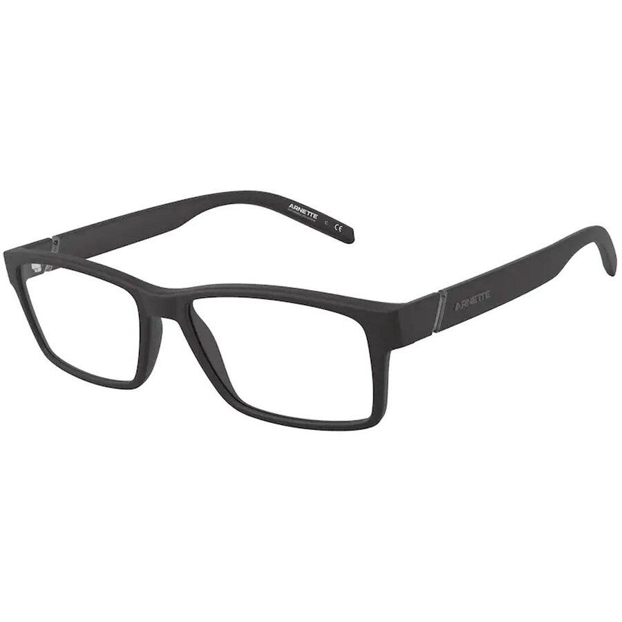 Rame ochelari de vedere barbati Arnette AN7179 01 Negre Rectangulare originale din Plastic cu comanda online
