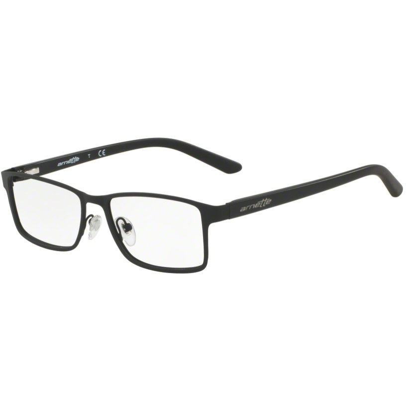 Rame ochelari de vedere barbati Arnette Set On AN6110 662 Negre Rectangulare originale din Metal cu comanda online