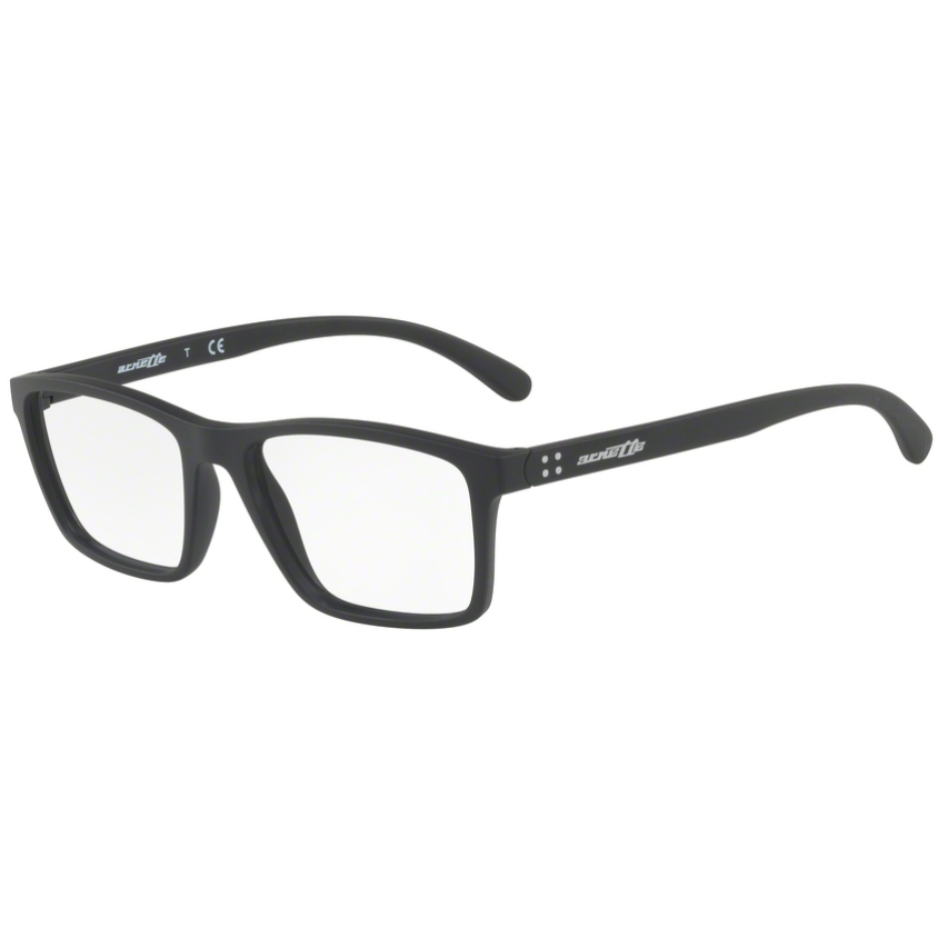 Rame ochelari de vedere barbati Arnette Whodi AN7133 01 Negre Rectangulare originale din Plastic cu comanda online