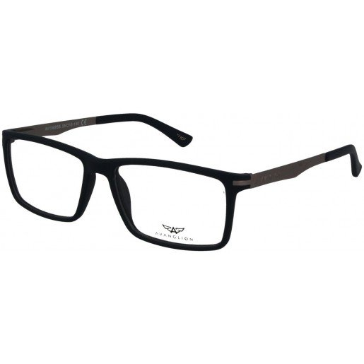 Rame ochelari de vedere barbati Avanglion 10895 B Albastre Rectangulare originale din Plastic cu comanda online
