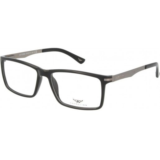 Rame ochelari de vedere barbati Avanglion 10895 Negre Rectangulare originale din Plastic cu comanda online