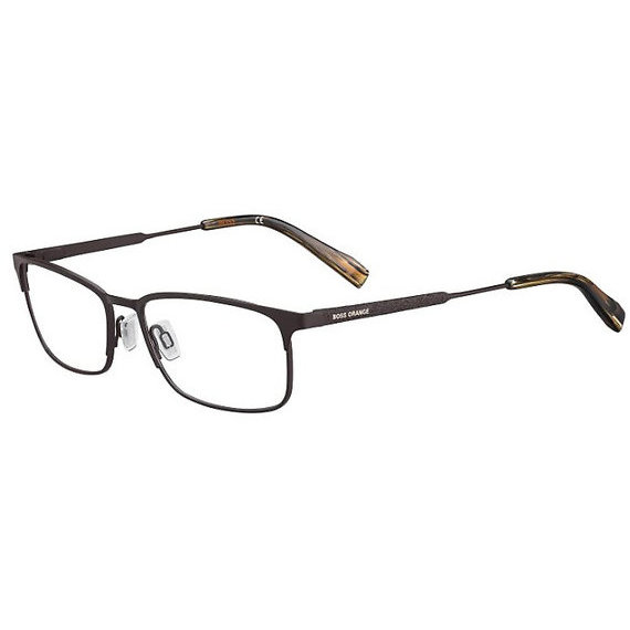 Rame ochelari de vedere barbati BOSS ORANGE BO 0309 4IN Rectangulare Negre originale din Metal cu comanda online